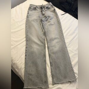 Zara Gray Flare Women's Jeans